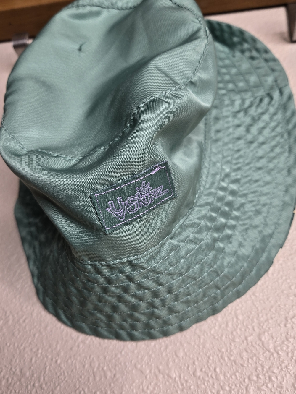 UV-Skinz Kids' Sage Green Reversable Bucket Hat Baby Toddler